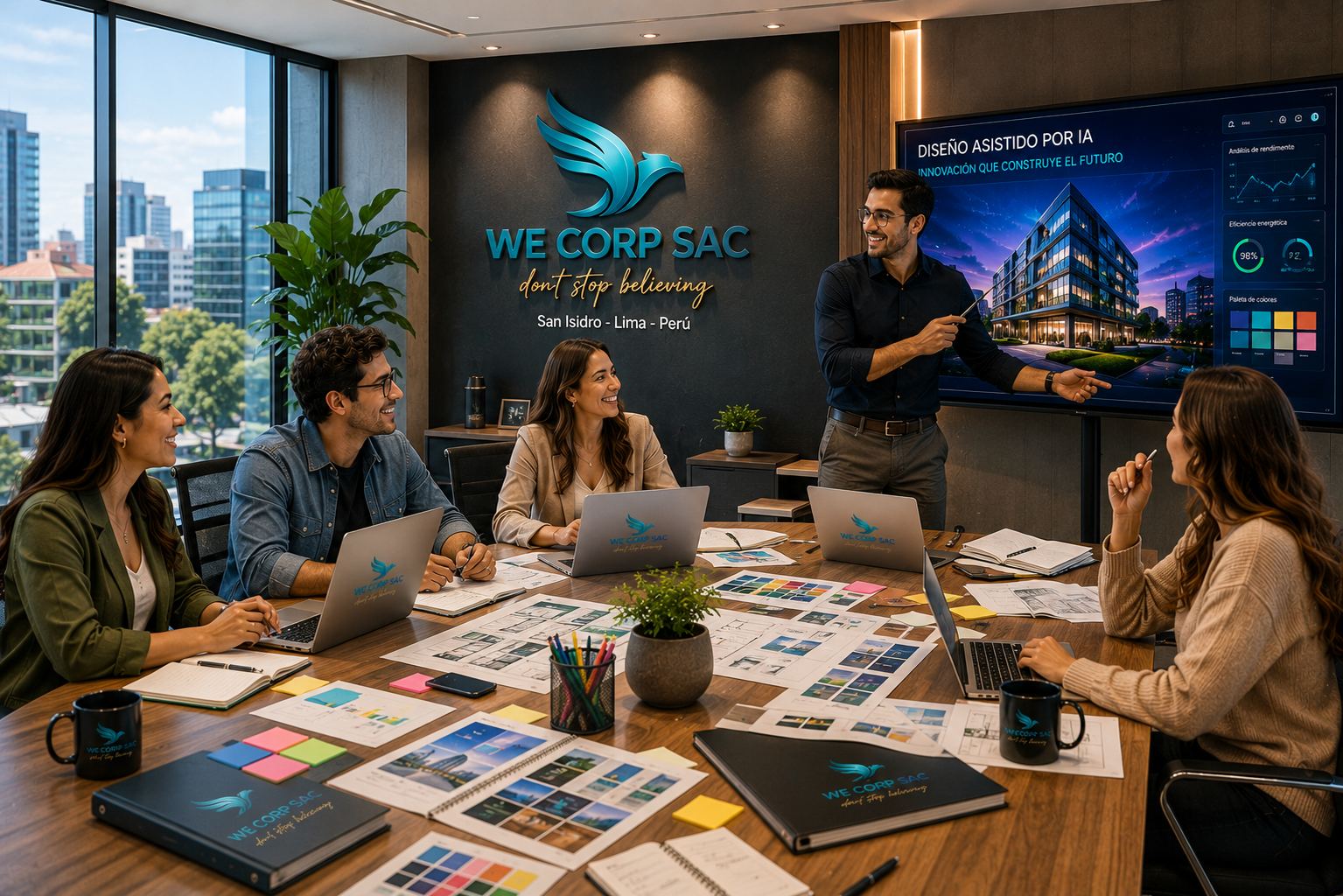 WE CORP SAC — oficina